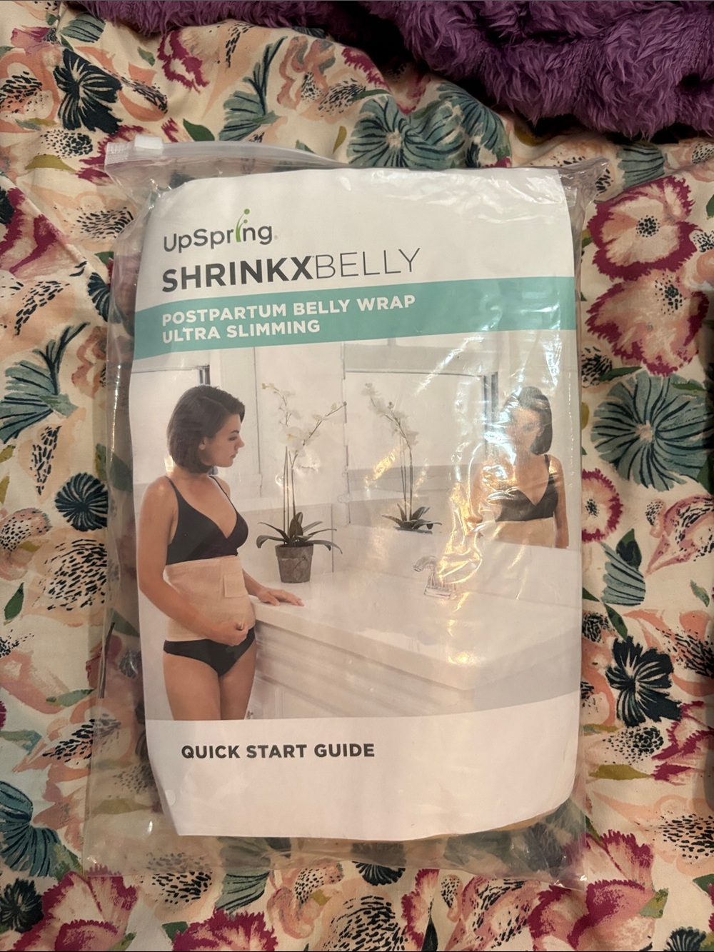 UpSpring Shrinkx Belly Postpartum Wrap - Beige